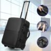 travel trolley vacuum compression business backpacks bags for man wheeled backpack on wheels luggage rolling bags for boardable