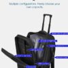 travel trolley vacuum compression business backpacks bags for man wheeled backpack on wheels luggage rolling bags for boardable