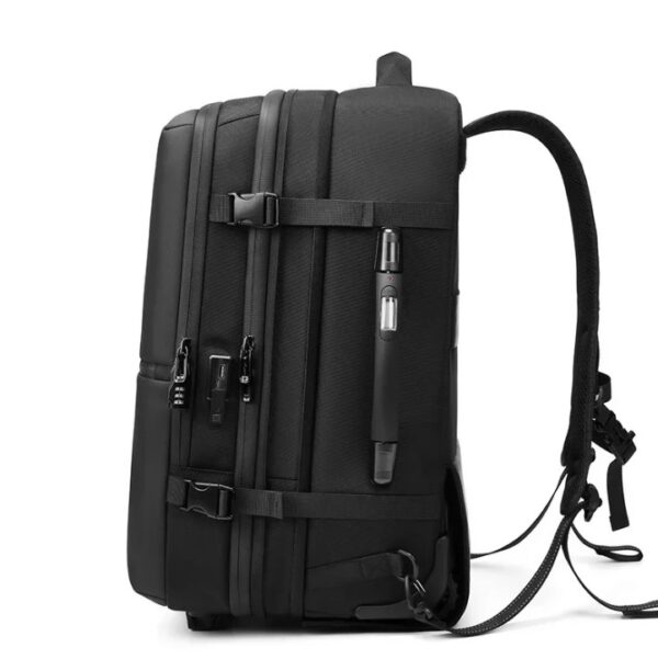 travel trolley vacuum compression business backpacks bags for man wheeled backpack on wheels luggage rolling bags for boardable
