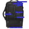 travel trolley vacuum compression business backpacks bags for man wheeled backpack on wheels luggage rolling bags for boardable